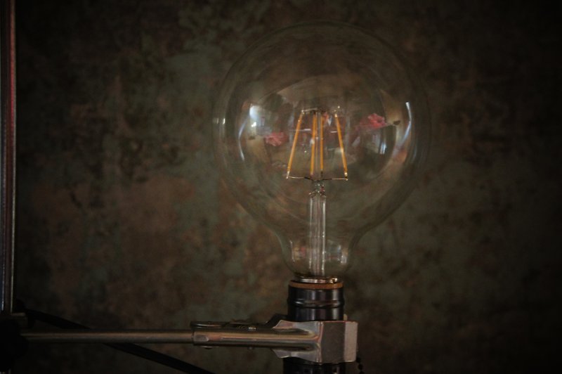 Edison-industry  工业风 爱迪生复古灯泡 ＬＥＤ大泡泡  4W高亮光源单灯爱迪生LED灯丝灯泡110v - 灯具/灯饰 - 玻璃 黄色