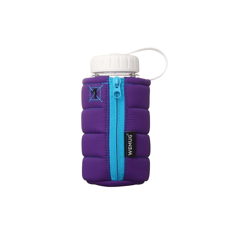 日糸 设计 礼物 防撞保护 随身瓶 水杯 羽绒外套 J350 - 紫(套装) - 水壶/水瓶 - 塑料 紫色