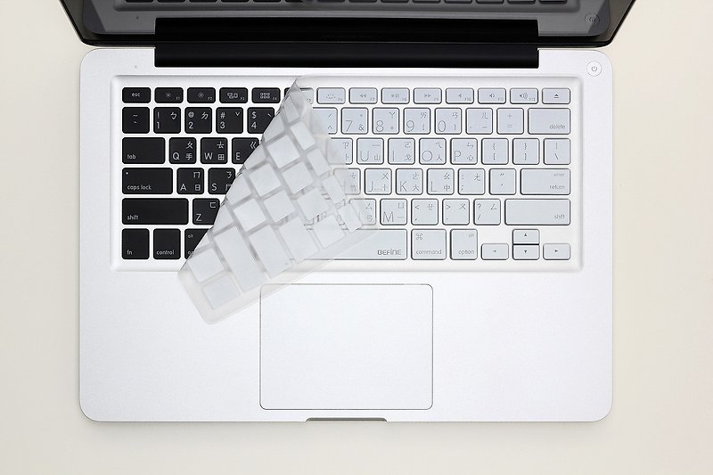 BEFINE Apple MacBook Pro 13/15/17 专用键盘保护膜(KUSO中文Lion版) 白底黑字(8809305222597) - 电脑配件 - 其他材质 白色