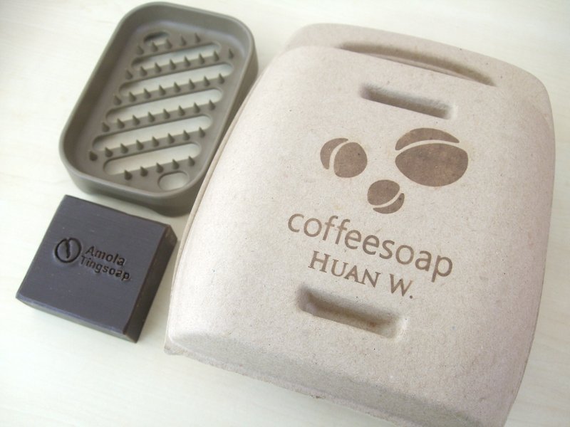 咖啡手工皂礼盒 - 肥皂/手工皂 - 植物．花 金色