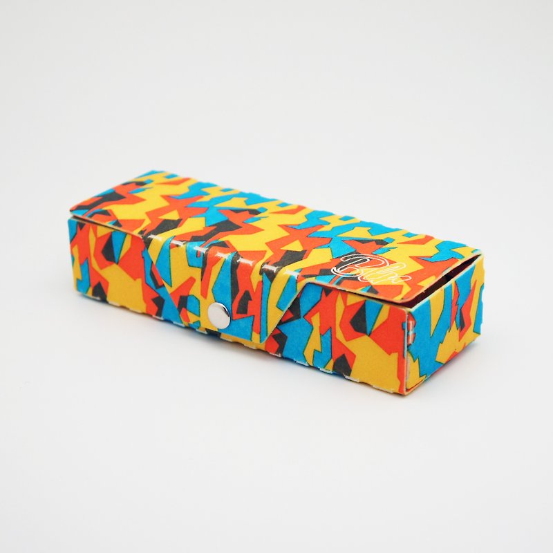 BLR 万用收纳盒 Color Box 铅笔盒 眼镜盒 CB04 橙色夏日 - 铅笔盒/笔袋 - 其他材质 橘色