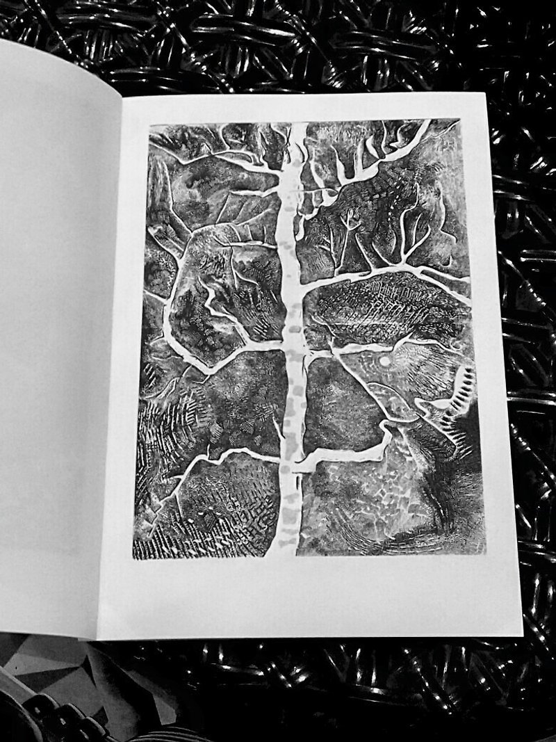Liuyingchieh 移动记三别册 冷水坑的一棵树 写生画册  ART ZINE - 刊物/书籍 - 纸 白色