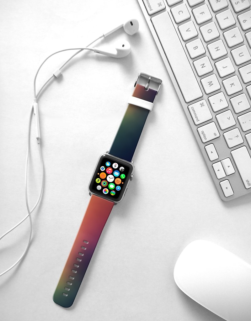 Apple Watch 真皮手表带,Freshion香港原创设计师品牌 - 极光设计 - 表带 - 真皮 