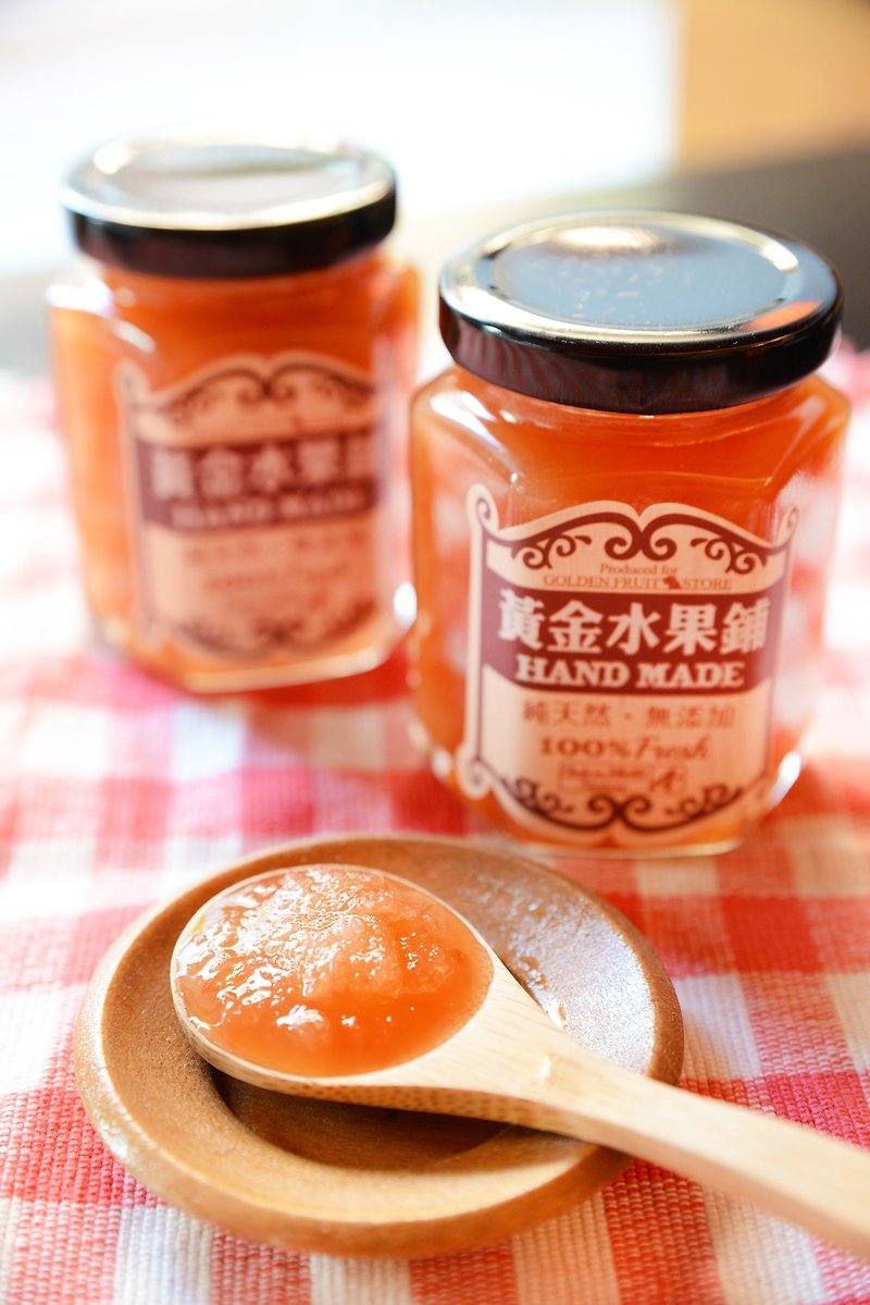 黄金水果铺 手工果酱  保柚苹安(苹果葡萄柚) - 果酱/抹酱 - 新鲜食材 多色