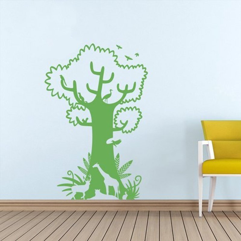 《Smart Design》创意无痕壁贴◆大树 8色可选 - 墙贴/壁贴 - 其他材质 绿色