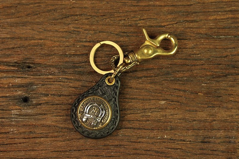 【METALIZE】MT-Horseshoe Leather Key Chain MT马蹄钥匙圈 - 钥匙链/钥匙包 - 其他金属 