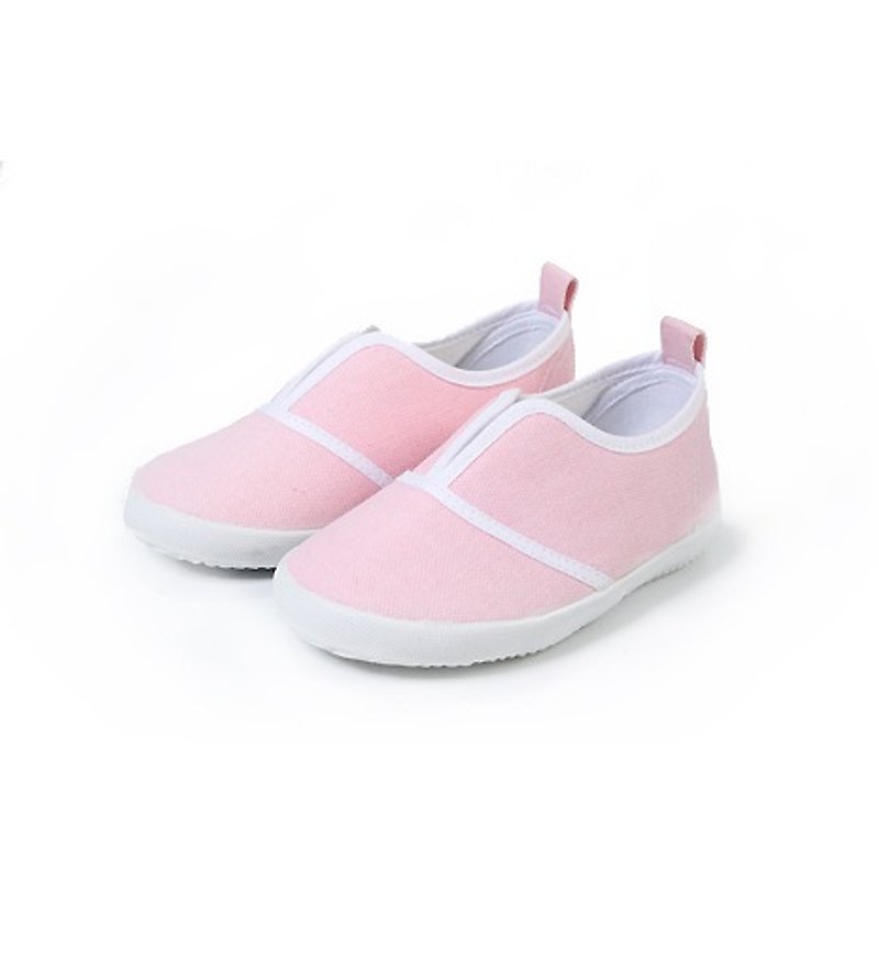 ‘Baby Day’舒适简约大v休闲鞋  粉红   童鞋 - 婴儿鞋 - 其他材质 粉红色