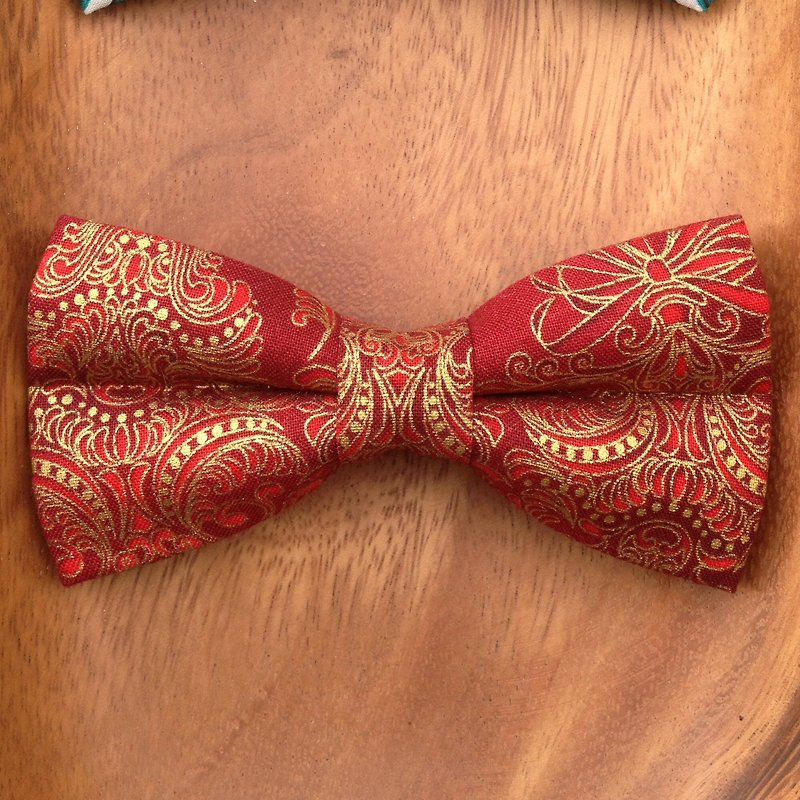 独立设计 印花 系列 领结 Bow Tie 编号044 - 领带/领带夹 - 其他材质 黑色