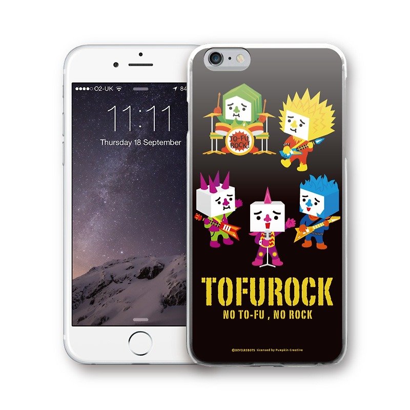 AppleWork iPhone 6/6S/7/8 原创设计保护壳 - 亲子豆腐 PSIP-334 - 手机壳/手机套 - 塑料 多色