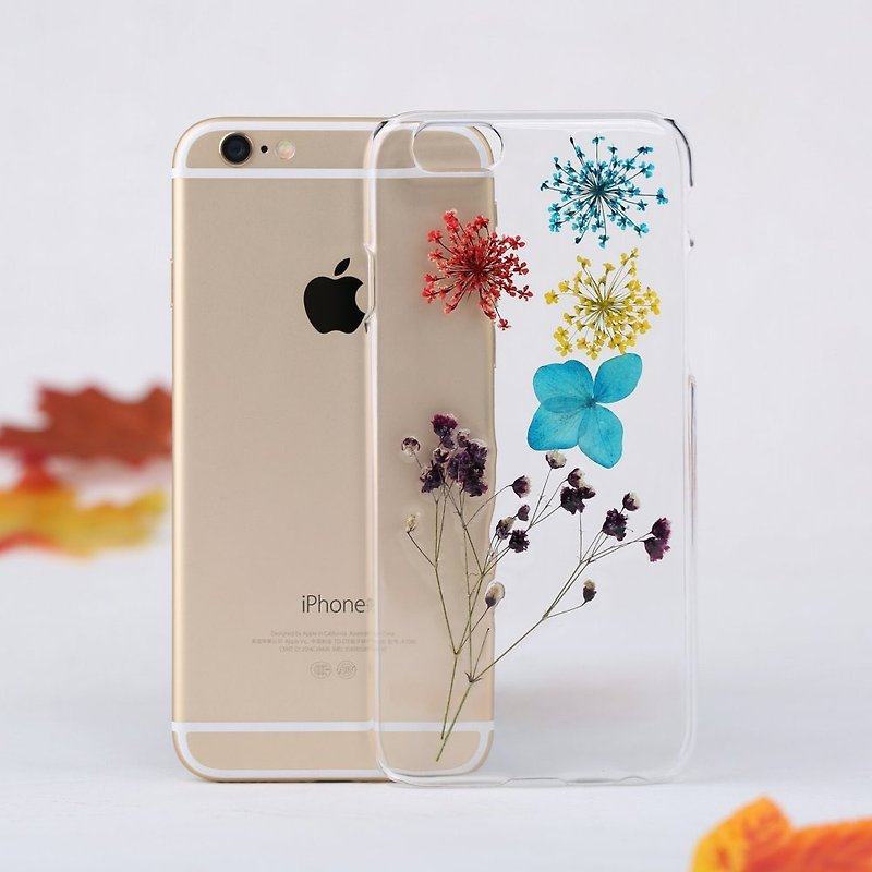 iPhone保护套 Samsung押花手机保护壳 iPhone手机壳Flower iPhone Case Clear Samsung Case - 手机壳/手机套 - 其他材质 多色