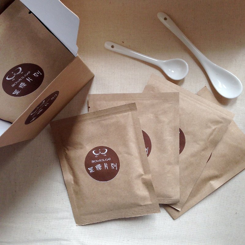 【黑糖片刻】 盒平大地 随身包手工黑糖 | 原味 (粉粒) - 蛋糕/甜点 - 新鲜食材 咖啡色