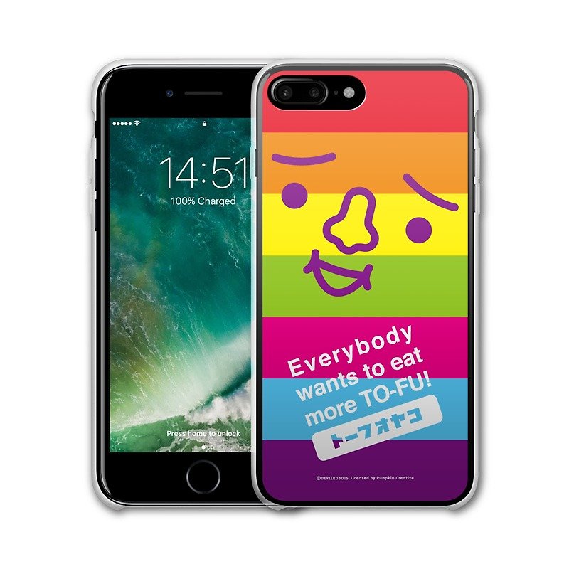 AppleWork iPhone 6/7/8 Plus 原创保护壳 - 亲子豆腐 PSIP-339 - 手机壳/手机套 - 塑料 多色