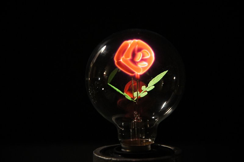 Edison-industry       火灯泡      玫~瑰   玫瑰 [纯灯泡] - 灯具/灯饰 - 玻璃 粉红色