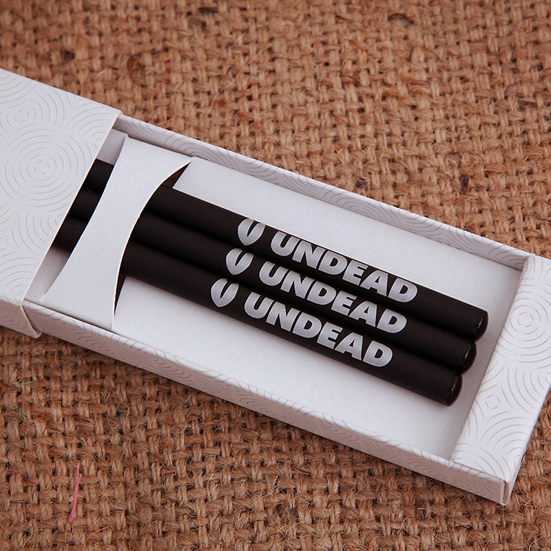 UNDEAD铅笔组 - 铅笔盒/笔袋 - 其他材质 白色