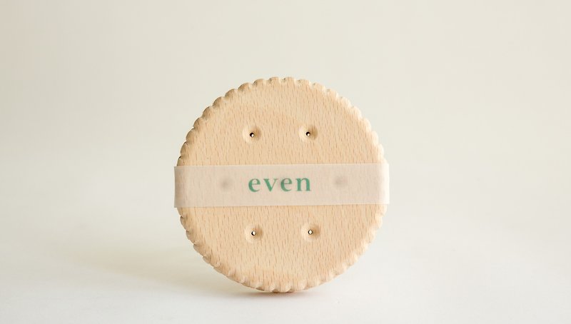 【even】饼干杯垫／实木 两入 ／生日礼物 - 杯垫 - 木头 