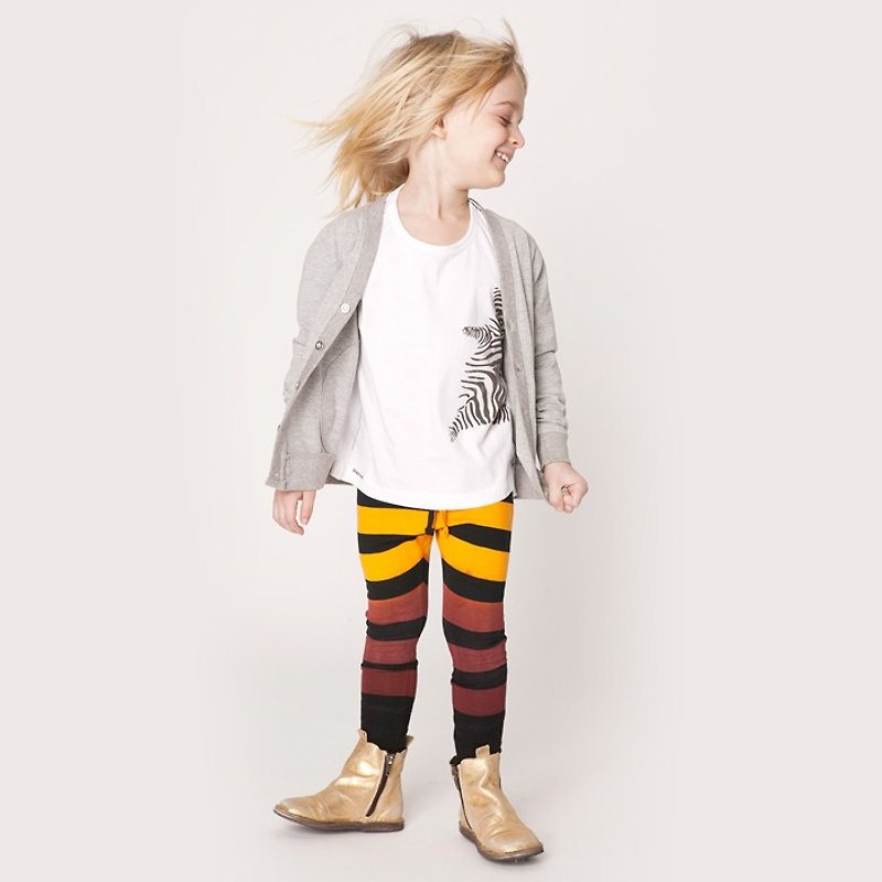 【Lovelybaby北欧童装】瑞典有机棉手工染贴腿长裤9岁至10岁 - 童装裤 - 棉．麻 黑色