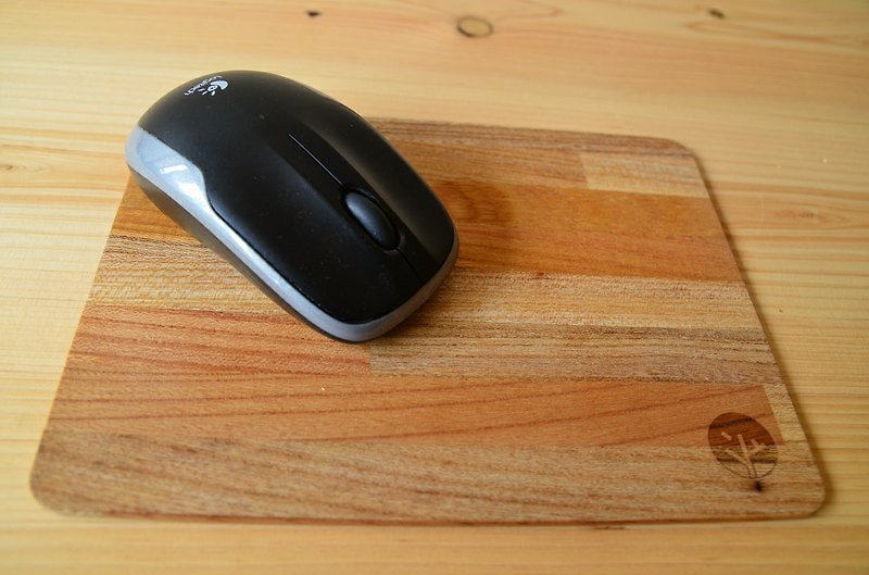 【一郎木创馆】无垢滑鼠垫。Wooden Pad - 其他 - 木头 橘色