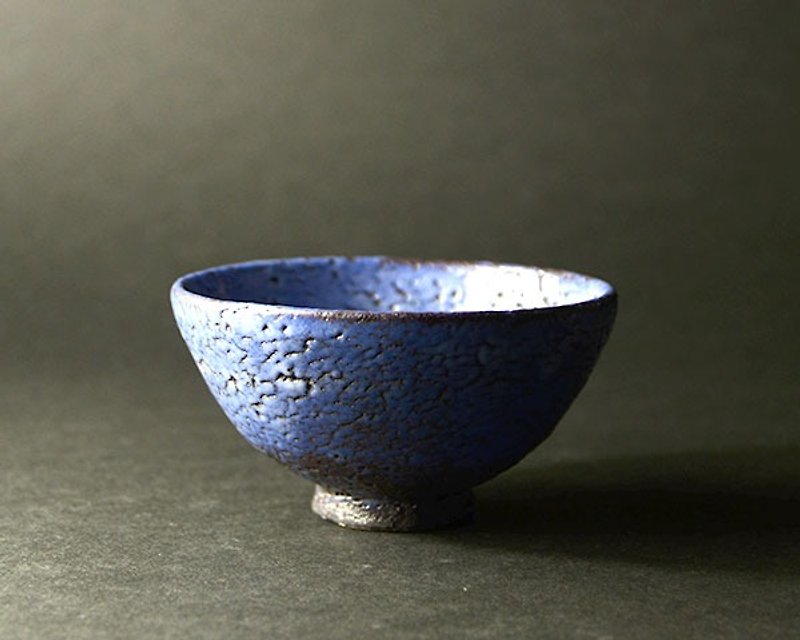暮暮  苍志野饭茶碗 (小) - 碗 - 其他材质 蓝色