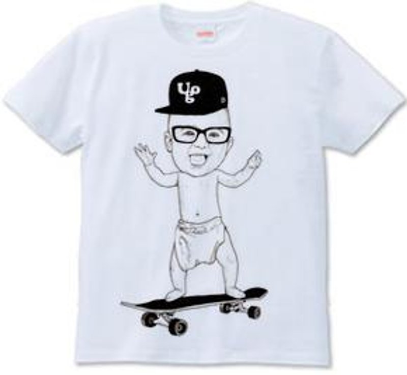 Baby Skateboarder（6.2oz） - 男装上衣/T 恤 - 其他材质 