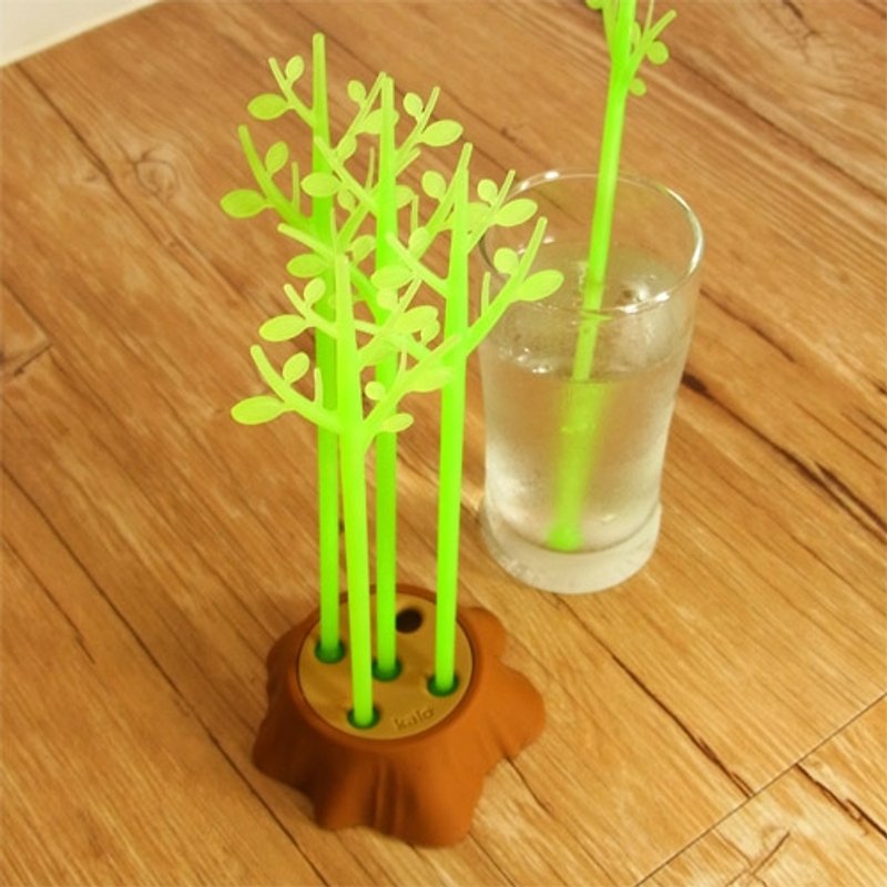 Kalo卡乐创意 森林小树搅拌棒(5支/组)交换礼物 圣诞 - 其他 - 塑料 绿色