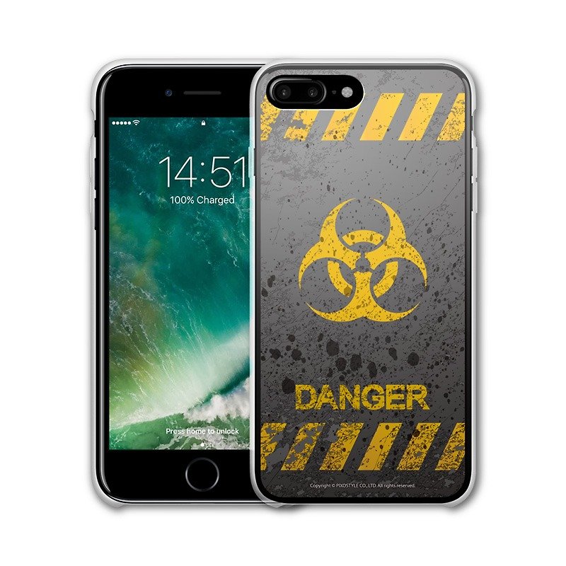AppleWork iPhone 6/7/8 Plus 原创保护壳 - 辐射 PSIP-202 - 手机壳/手机套 - 塑料 灰色