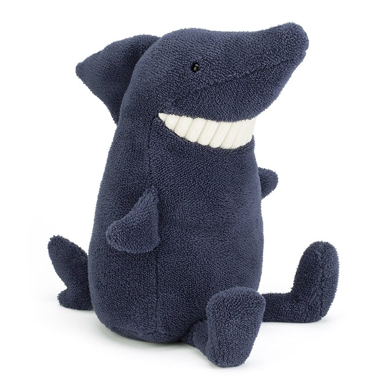 Jellycat Toothy Shark 暴牙鲨 36cm - 玩偶/公仔 - 聚酯纤维 蓝色