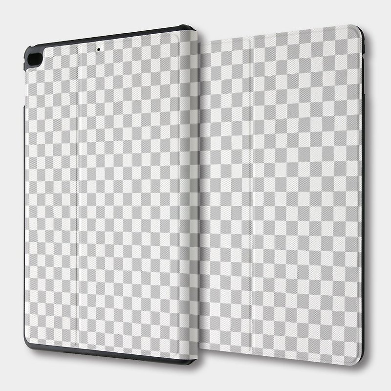 出清优惠 iPadmini 翻盖皮套 保护套 Photoshop 透明 PSIBM-028 - 平板/电脑保护壳 - 人造皮革 灰色