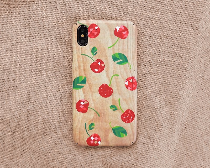 樱桃好好吃::手机壳 - 手机壳/手机套 - 塑料 红色