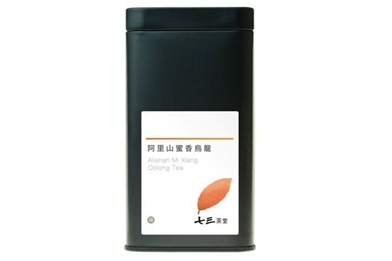 【七三茶堂】阿里山蜜香乌龙/茶包/大铁罐-14入 - 茶 - 其他金属 