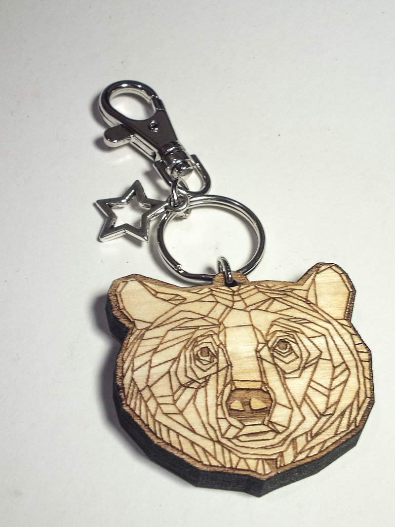 ▲Bear熊▲钥匙圈/项链 - 钥匙链/钥匙包 - 压克力 咖啡色