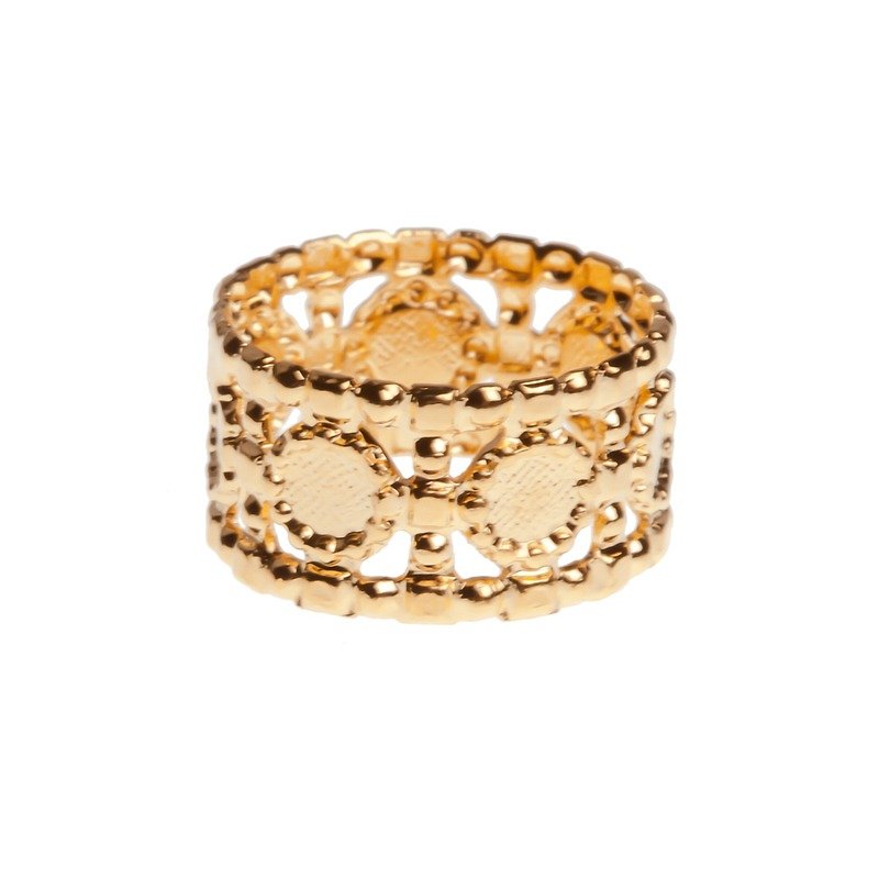 法式古典约瑟芬戒指 - 戒指 - 其他金属 金色
