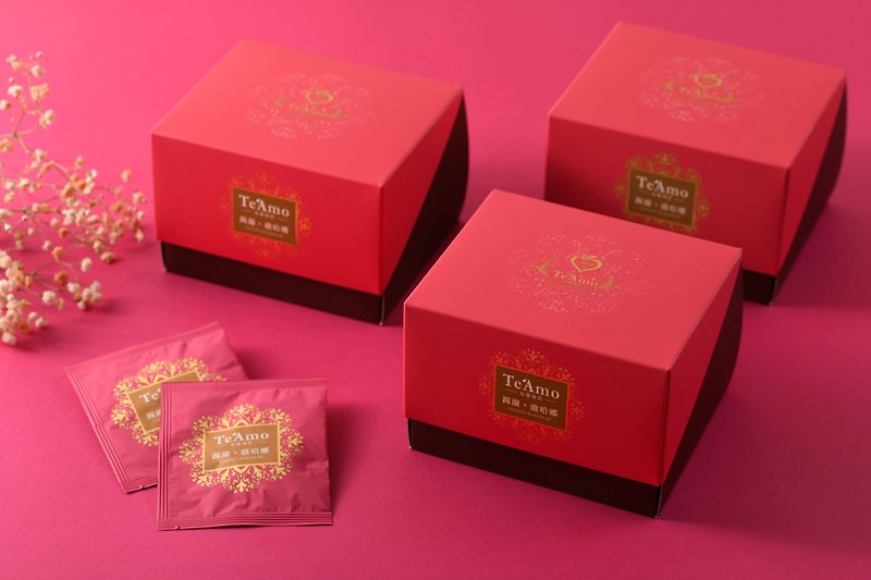 【Te'Amo 红茶专卖店】茶包盒系列 - 锡兰·卢哈娜 Ruhuna (15入) - 茶 - 其他材质 红色