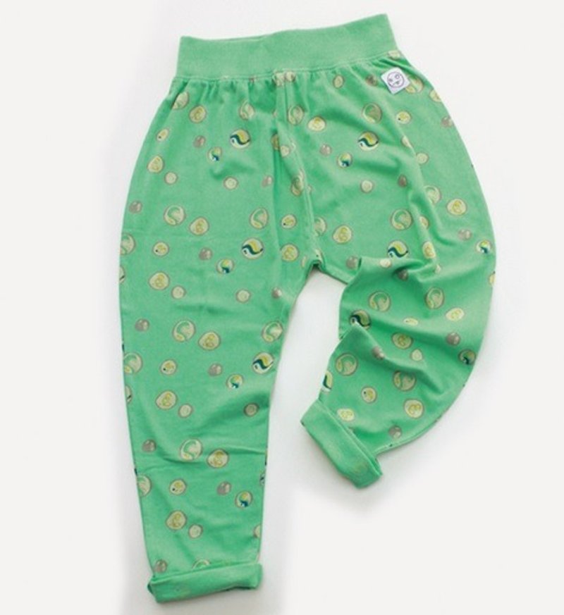 2015 春夏 indikidual 绿色marble print哈伦裤 - 其他 - 棉．麻 绿色