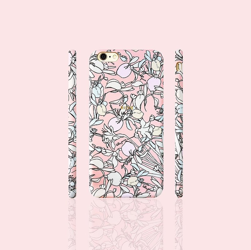 粉红鸢尾花语手机壳 - 手机壳/手机套 - 其他材质 粉红色