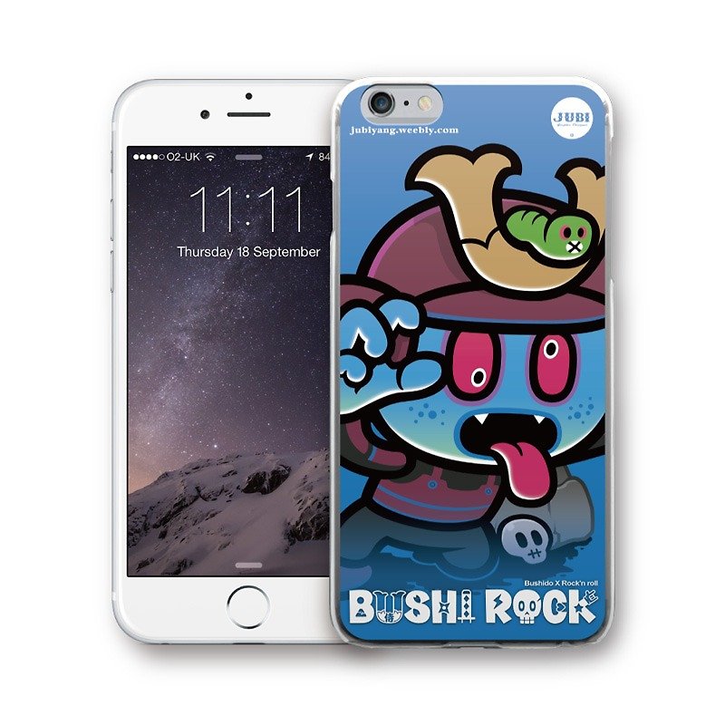 AppleWork iPhone 6/6S/7/8 原创设计保护壳 - JUBI PSIP-369 - 手机壳/手机套 - 塑料 蓝色