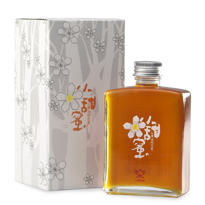 【小甜蜜】台湾油桐花蜜礼盒 伴手礼 蜂蜜 情人节礼物 结緍礼物 - 蜂蜜/黑糖 - 新鲜食材 橘色
