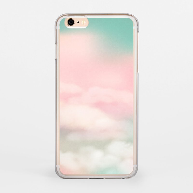 Cloud iPhone 6/6S 透明彩绘壳 - 手机壳/手机套 - 塑料 粉红色