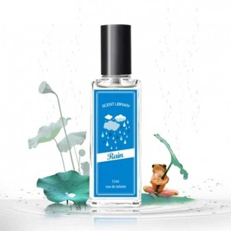 【Rain雨滴】ScentLibrary自然系列淡香水15ml - 其他 - 其他材质 蓝色