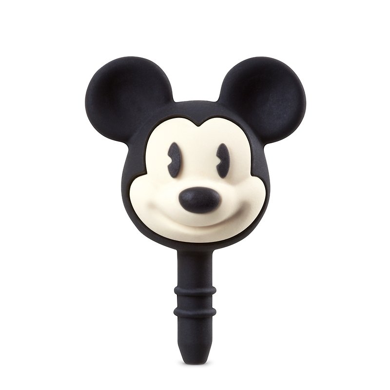 Mickey Ear Cap 防尘耳机塞-/米奇 - 手机座/防尘塞 - 硅胶 黑色