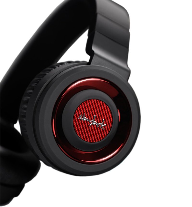 Navjack - The QBM Series - 折叠头戴式耳机(线控) - 尊爵红 - 耳机 - 其他材质 红色