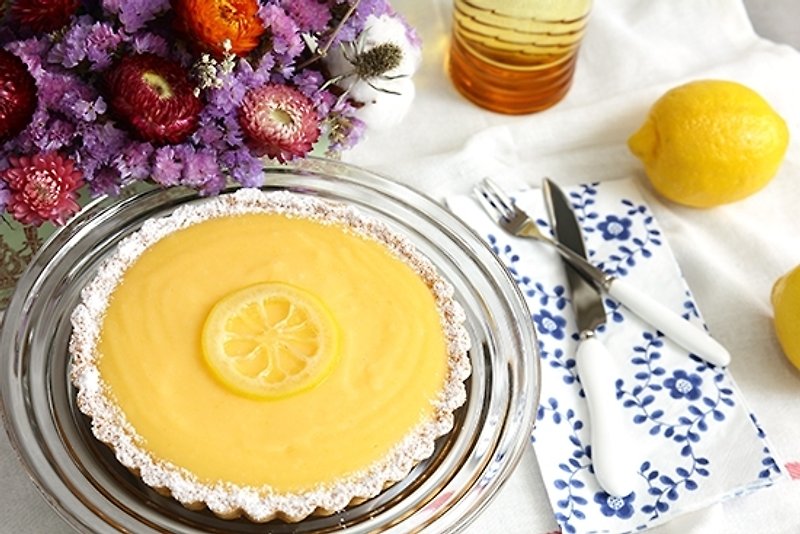 纯粹柠檬塔 | 现榨黄柠檬原汁制作而成的纯粹天然美味 - 蛋糕/甜点 - 新鲜食材 黄色