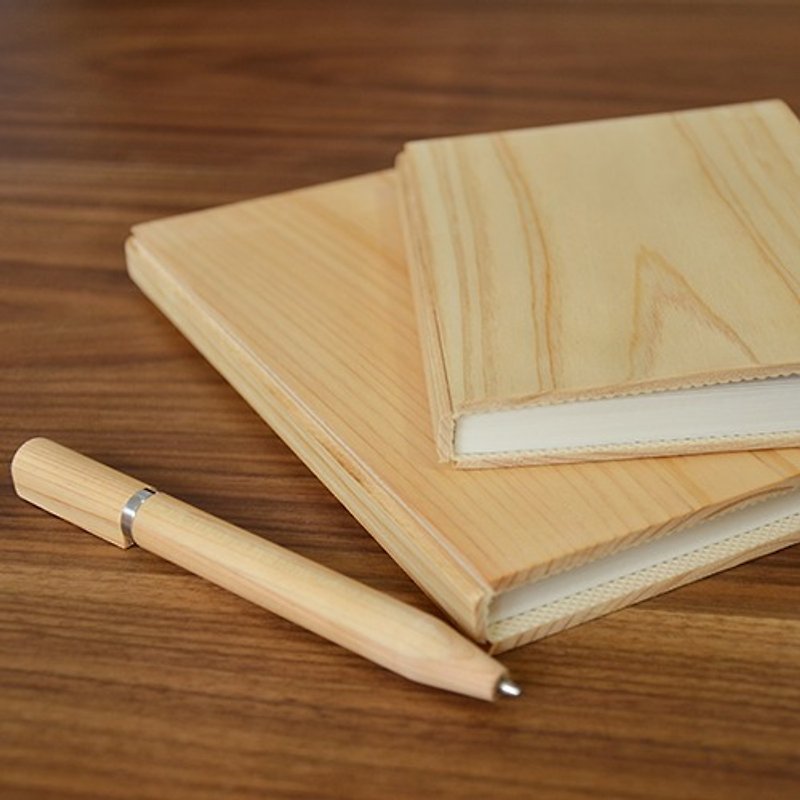 桧木精装笔记本 - 笔记本/手帐 - 木头 