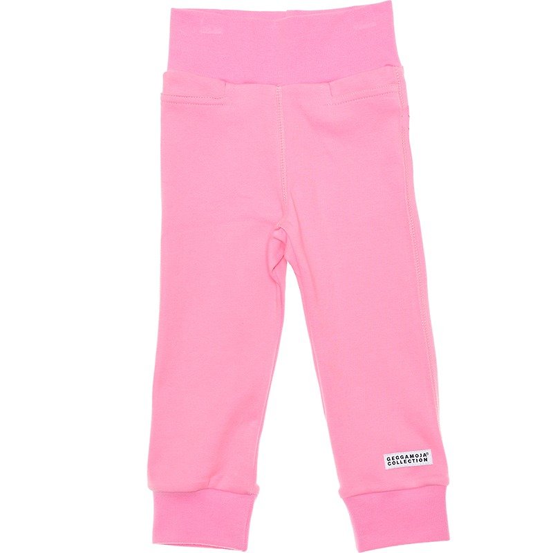 【瑞典童装】有机棉包屁裤12M至2岁 粉红色 - 童装裤 - 棉．麻 粉红色