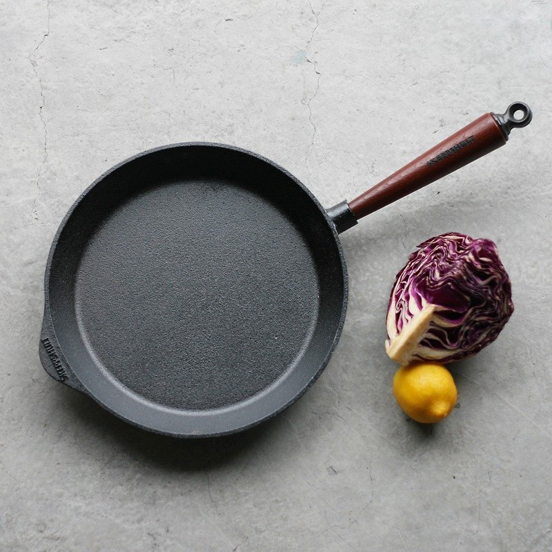 瑞典SKEPPSHULT  铸铁煎锅 28cm - 厨房用具 - 其他金属 黑色
