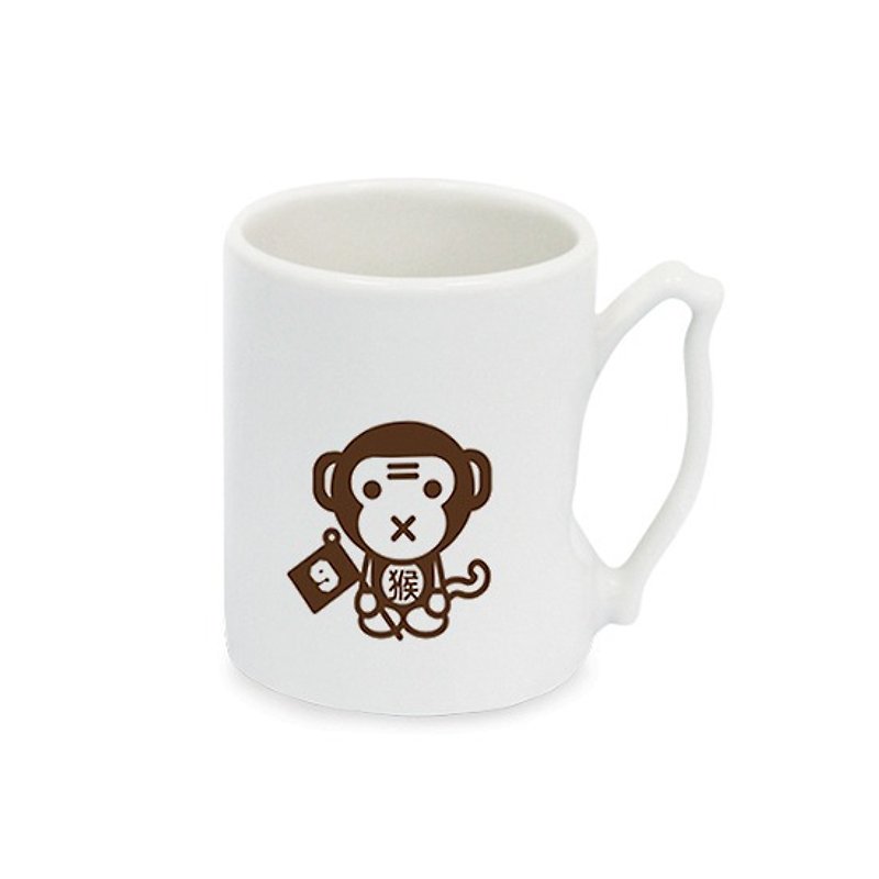 十二生肖游台湾马克杯(单入) 猴 - 咖啡杯/马克杯 - 其他材质 