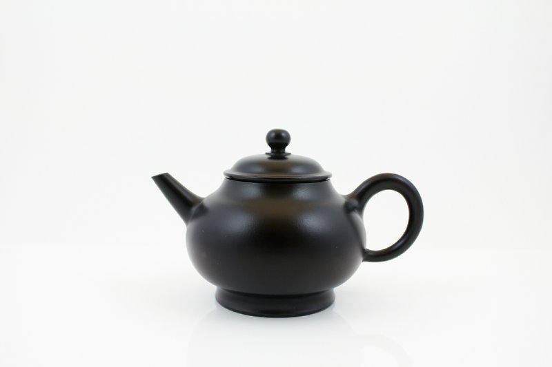 陶 茶具/茶杯 黑色 - 渗碳 灯形壶