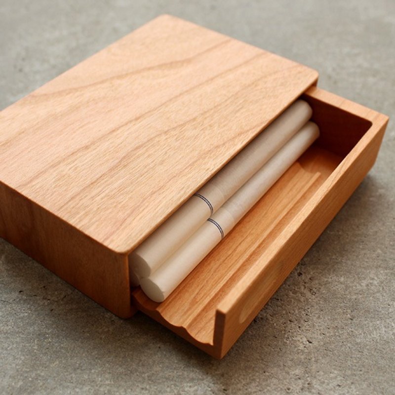 原木手工菸盒 - 其他 - 木头 咖啡色