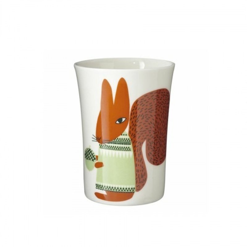 Squirrel 骨瓷水杯 | Donna Wilson - 茶具/茶杯 - 瓷 白色