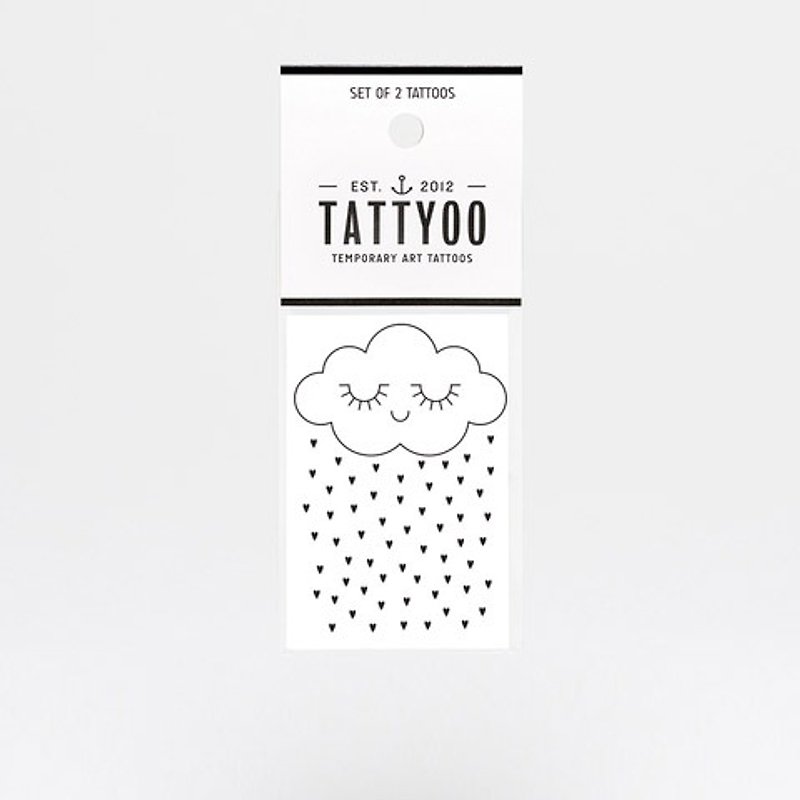 纸 纹身贴 黑色 - TENDERNESS CLOUD 刺青纹身贴纸 | TATTYOO