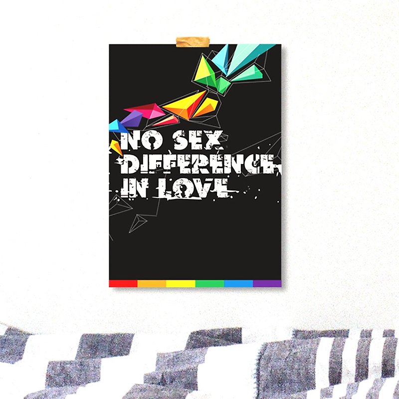 彩虹海报设计 LGBT - 海报/装饰画/版画 - 纸 多色